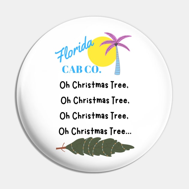 Oh Christmas Tree Pin by TurnerTees