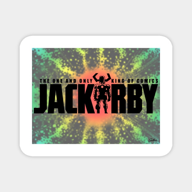 Jack Kirby Logo Magnet by ArlenSchumer