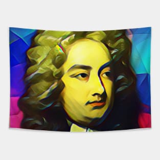 Jonathan Swift Colourful Portrait | Jonathan Swift Artwork 7 Tapestry