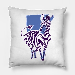 Blue Stripes Pillow