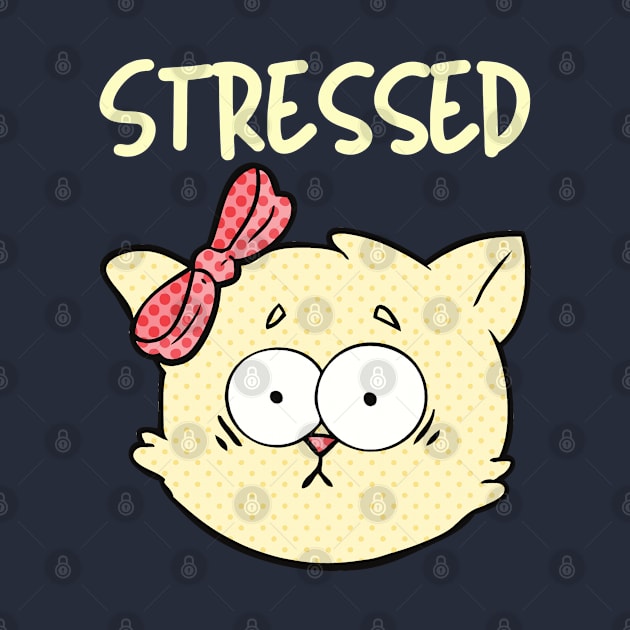 My Cat Is Stressed by HobbyAndArt