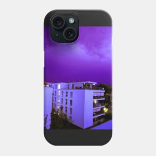 stormy lightning weather photography Phone Case