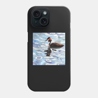 Great Crested Grebe Phone Case