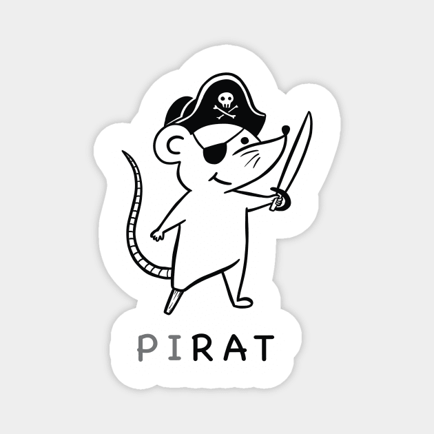 Pirat Magnet by coffeeman