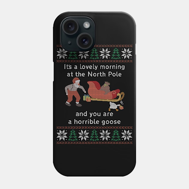 Untitled Ugly Christmas Sweater Phone Case by nimazu