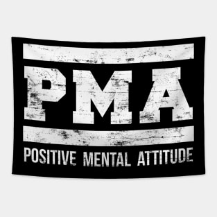 Positive Mental Attitude T Shirt Tapestry