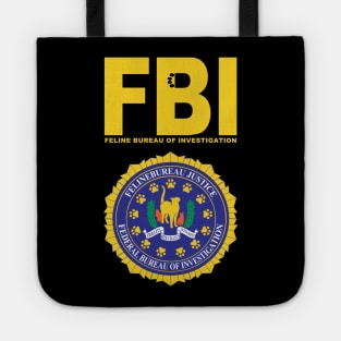 FBI: Feline Bureau of Investigation (FBI) Tote