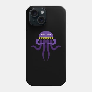 Ultros Purple Octopus Vector Art Phone Case