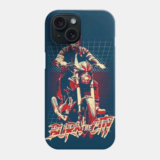 keanu ride pop art Phone Case by willitone