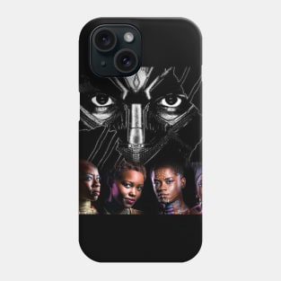 Lady Black Panther Phone Case