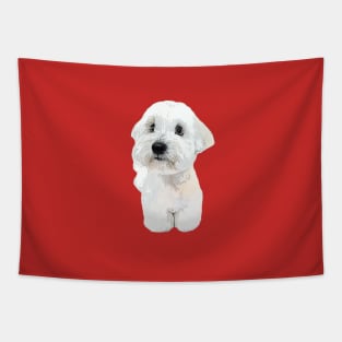 Coton de tulear dog teddy Tapestry