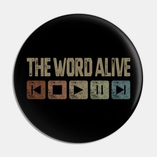 The Word Alive Control Button Pin