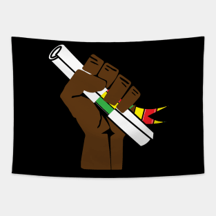 Knowledge Power Africa Motherland Black History Month Tapestry