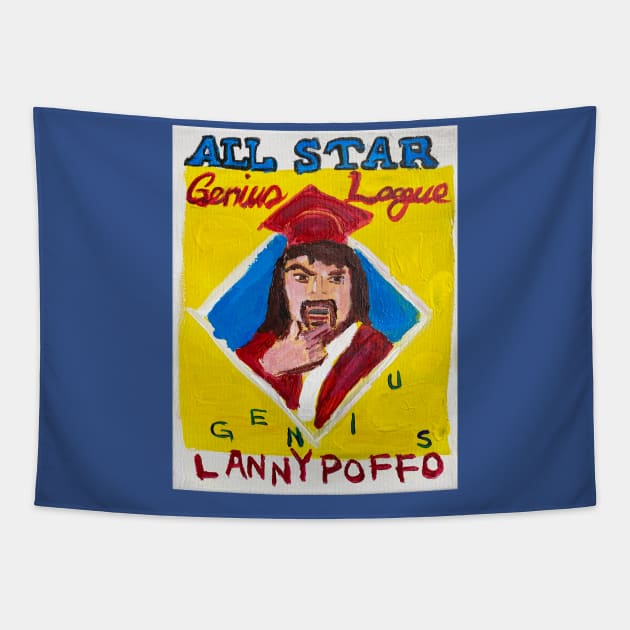 Lanny Poffo Tapestry by ElSantosWorld