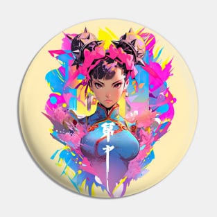 STREET FIGHTER - CHUN LI - EVENING AFTERGLOW | Gaming Anime Manga Gamer Culture | PROUD OTAKU Pin