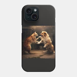 Cat vs Dog Phone Case