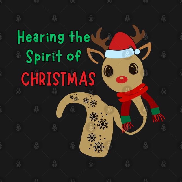 Cochlear Implant Christmas by DDCreates