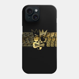 Rave logo collector in gold from the 90s rave parties Phone Case