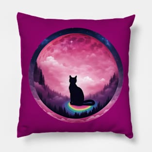 Moon Cat Pillow