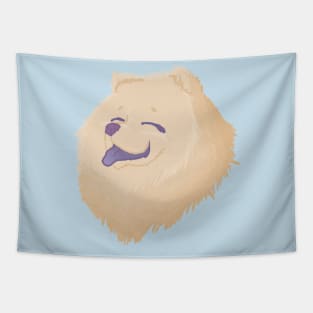 Happy Chow-Chow Tapestry