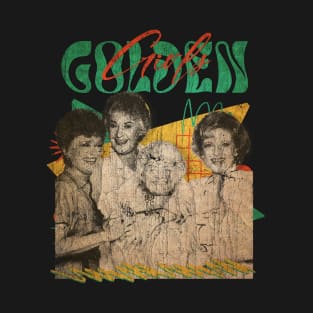 VINTAGE POP RETRO -Golden Girls Keep Smile - STYLE 70S T-Shirt