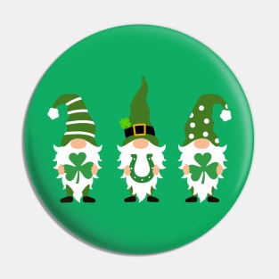 St Patricks Gnome Love Pin