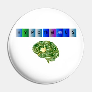 Hypothalamus digital period table Pin