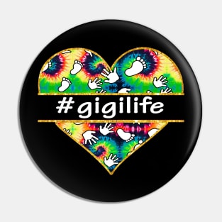 Hippie Heart Gigi Life Pin