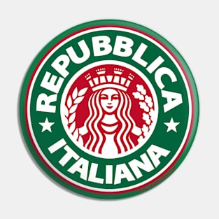 Repubblica Italiana Coffee Pin