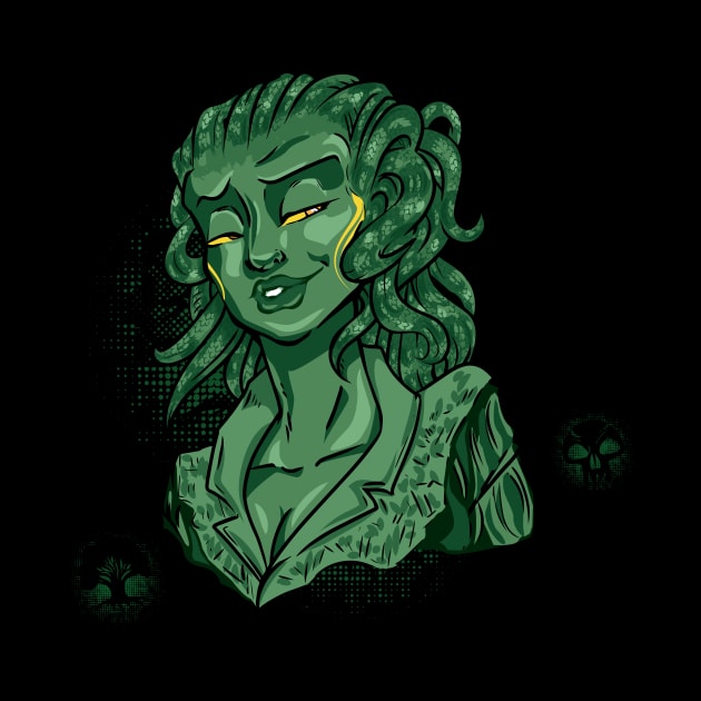 Green Mage Vraska, for Black by EverTomorrow