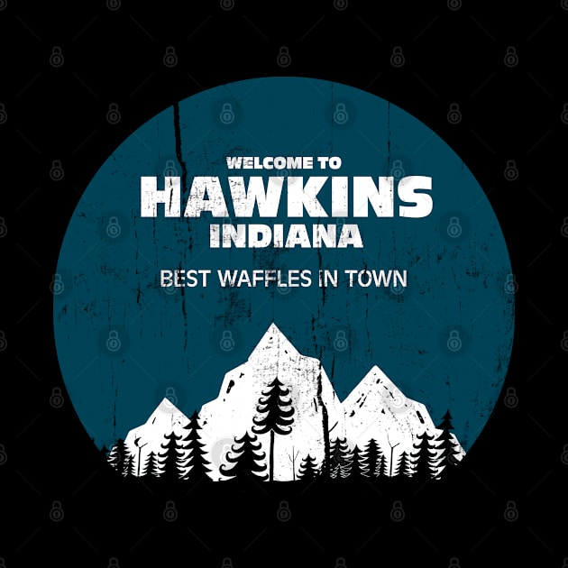 Welcome To Hawkins best waffles in town by benyamine