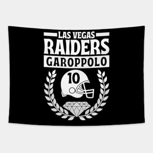 Las Vegas Raiders Garoppolo 10 Helmet American Football Tapestry