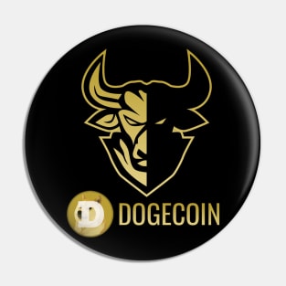 Dogecoin coin Crypto coin Cryptocurrency Pin