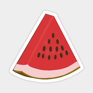 Delicious slice of watermelon Magnet