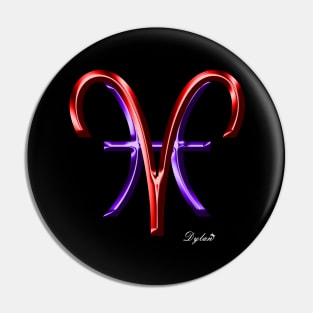 Aries Pisces Cusp Pin