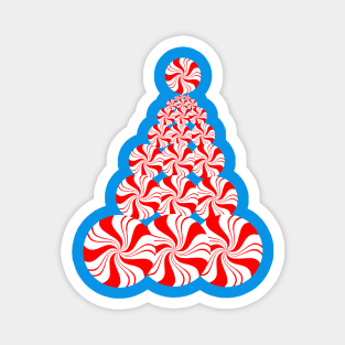 Christmas Candy Peppermint Tree Magnet