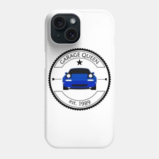 Mazda Miata - Garage Queen Blue Phone Case