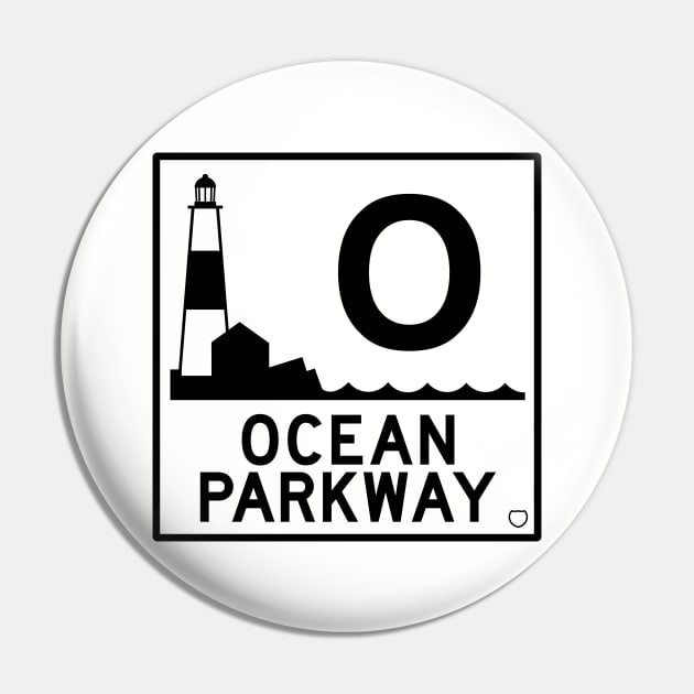 Ocean Parkway Pin by Off Peak Co.