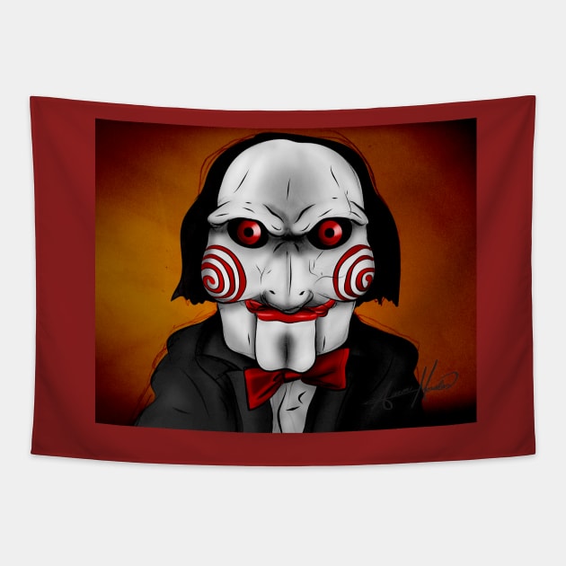 Jigsaw Tapestry by amodesigns