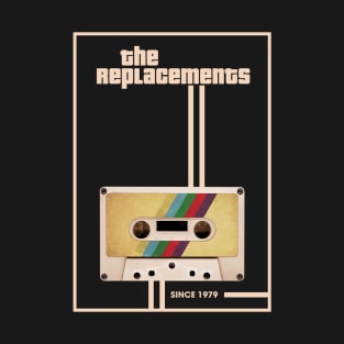 The Replacements Music Retro Cassette Tape T-Shirt