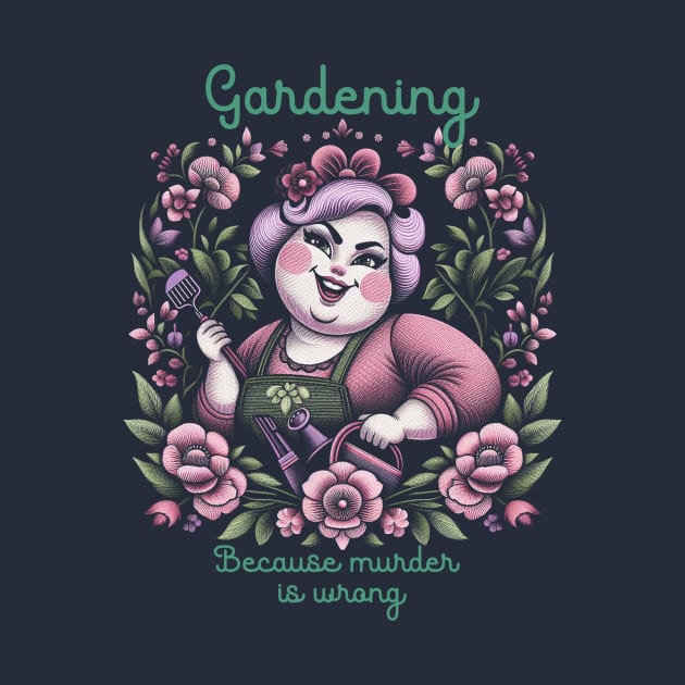 Gardening because murder is wrong by Ken Savana