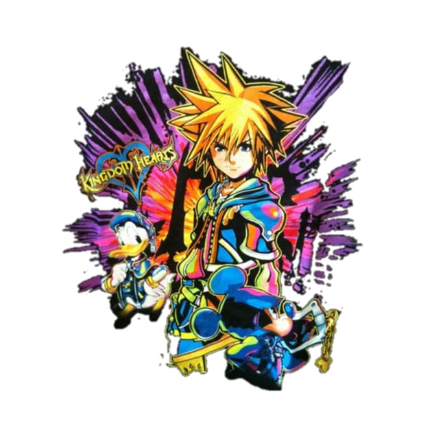 Kingdom Heart Colors T-Shirt by AnimeGearz