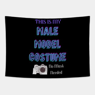 Male Model Lazy Halloween Costume Tapestry