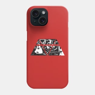 THE WALL of Art and Vandalism Phone Case