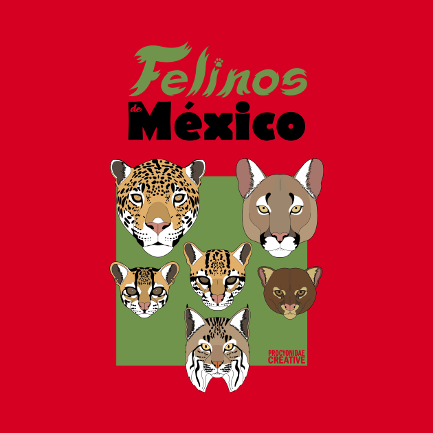 Felinos de Mexico 2 by ProcyonidaeCreative