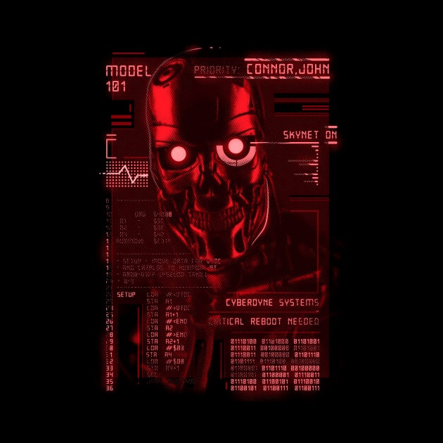 Terminator red by Mateus