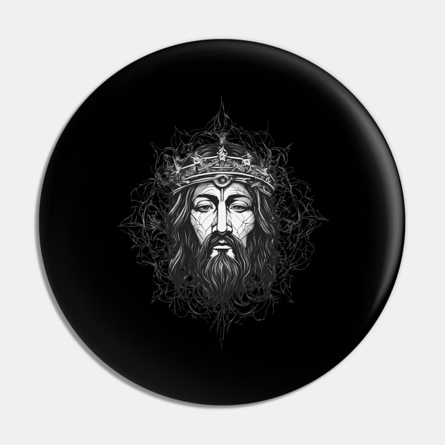 Jesus Christ the Source of Eternal Salvation Pin by animegirlnft