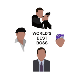 The Many Faces of Michael Scott T-Shirt