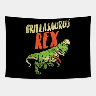 Grillasaurus Rex Tapestry