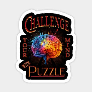 Challenge your mind with Puzzle and ceep your brain helthy Magnet